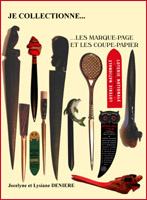 JE COLLECTIONNE LES MARQUE-PAGE ET LES COUPE-PAPIER